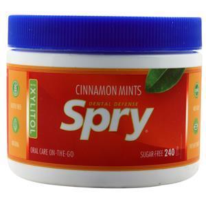 Xlear Spry Xylitol Mints (Sugar-Free) Cinnamon 240 count