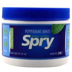 Xlear Spry Xylitol Mints (Sugar-Free) Peppermint 240 count