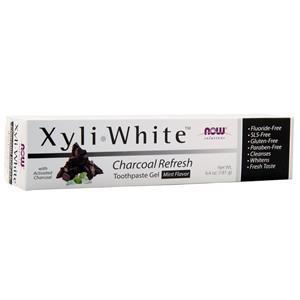 Now XyliWhite Toothpaste Charcoal Refresh - Mint 6.4 oz