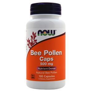 Now Bee Pollen Caps (500mg)  100 caps