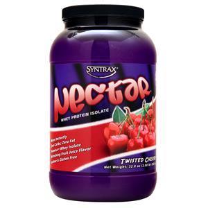 Syntrax Nectar Whey Protein Isolate Twisted Cherry 2 lbs