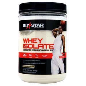 Six Star Pro Nutrition Whey Isolate Vanilla Cream 1.35 lbs