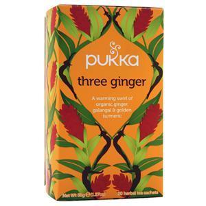 Pukka Herbal Tea Three Ginger 20 pckts