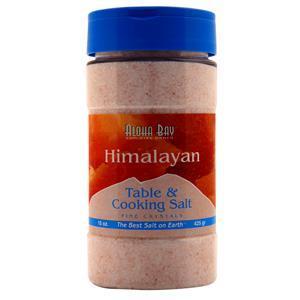 Aloha Bay Himalayan Table & Cooking Salt Fine Crystals 15 oz
