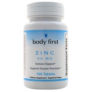 Body First Zinc (50mg)  100 tabs