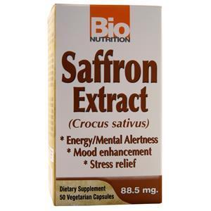 Bio Nutrition Saffron Extract (88.5mg)  50 vcaps