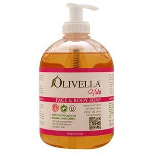 Olivella Face & Body Liquid Soap Violet 16.9 fl.oz