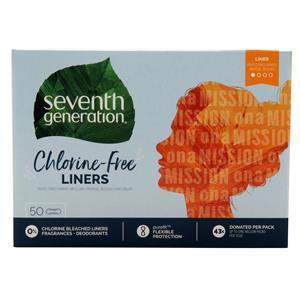 Seventh Generation Chlorine-Free Liners  50 count