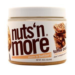 Nuts 'N More Toffee Crunch - High Protein Peanut Butter  1 lbs