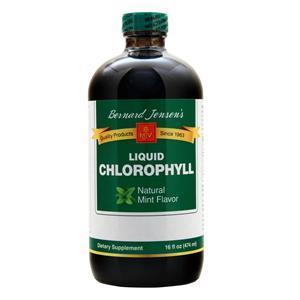 Bernard Jensen's Chlorophyll With Mint  16 fl.oz