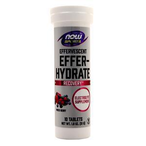 Now Effer-Hydrate Effervescent Tablets Mixed Berry 10 tabs