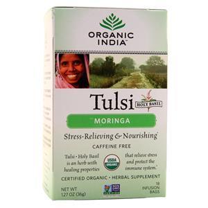 Organic India Tulsi Tea Moringa 18 pckts