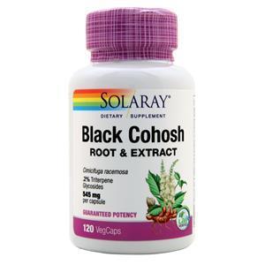 Solaray Black Cohosh  120 vcaps