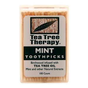 Tea Tree Therapy Toothpicks Mint 100 count