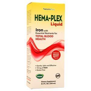 Nature's Plus Hema-Plex Liquid Mixed Berry 8.5 fl.oz