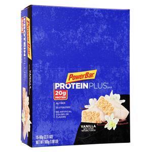 PowerBar Protein Plus Bar Vanilla 15 bars