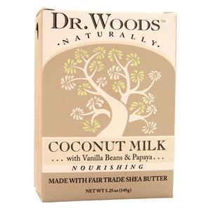 Dr. Woods Bar Soap Coconut Milk - Nourishing 5.25 oz