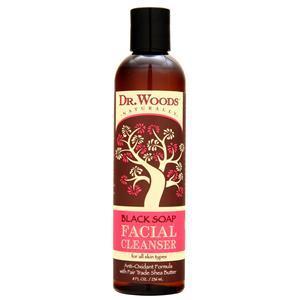 Dr. Woods Black Soap Facial Cleanser  8 fl.oz