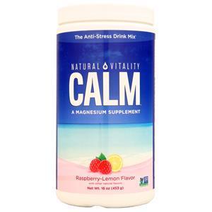 Natural Vitality Calm Raspberry-Lemon 16 oz