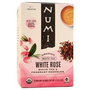 Numi Organic White Tea White Rose 16 pckts