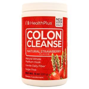 Health Plus Colon Cleanse Powder Sweetened with Stevia Strawberry 9 oz