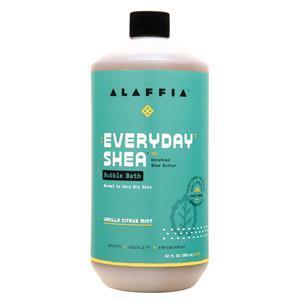 Alaffia Everyday Shea - Moisturizing Shea Butter Bubble Bath Vanilla Citrus Mint 32 fl.oz