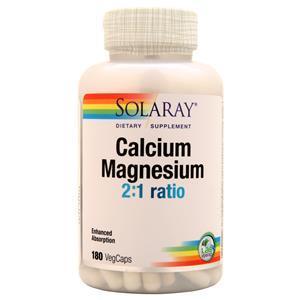 Solaray Calcium and Magnesium  180 vcaps