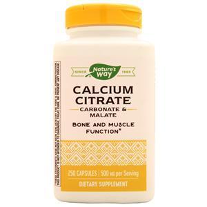 Nature's Way Calcium Citrate  250 caps