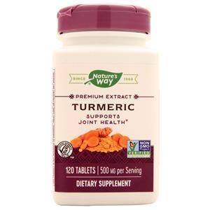 Nature's Way Turmeric  - Standardized Extract  120 tabs