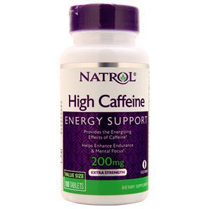 Natrol Natrol High Caffeine (200mg)  100 tabs