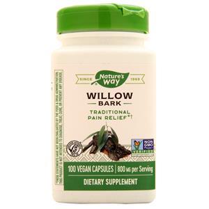Nature's Way Willow Bark (800mg)  100 vcaps