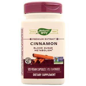 Nature's Way Cinnamon - Standardized Extract  120 vcaps