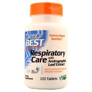 Doctor's Best Respiratory Care with Andrographis Leaf Extract  120 tabs