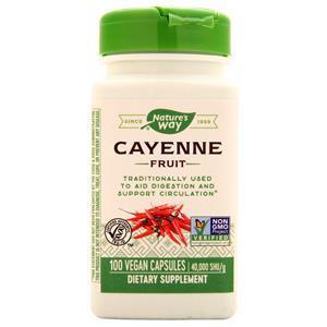 Nature's Way Cayenne Pepper (450mg)  100 vcaps