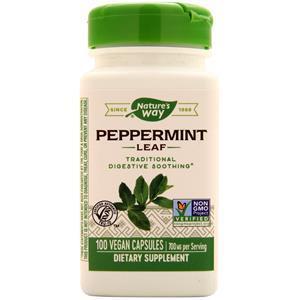 Nature's Way Peppermint Leaves (400mg)  100 caps