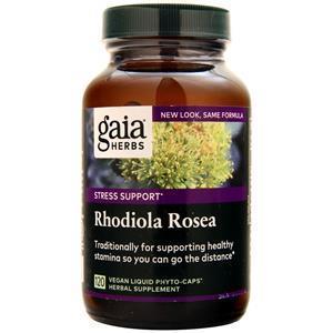 Gaia Herbs Single Herbs - Rhodiola Rosea  120 vcaps