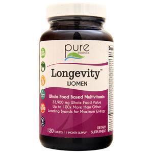 Pure Essence Longevity Women  120 tabs