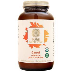 Pure Synergy Organic Carrot Juice Powder  210 grams