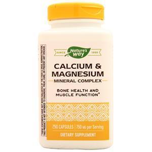 Nature's Way Calcium & Magnesium  250 caps