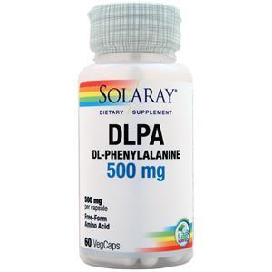 Solaray DLPA DL-Phenylalanine (500mg)  60 vcaps