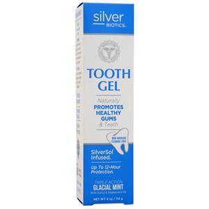 American Biotech Labs Silver Sol Tooth Gel With Xylitol Glacial Mint 4 oz