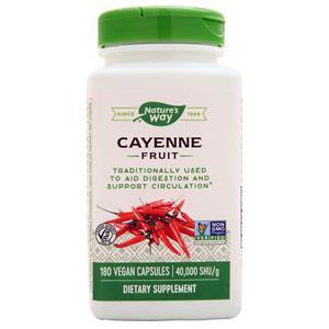 Nature's Way Cayenne (450mg)  180 vcaps