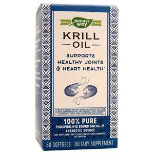 Nature's Way Krill Oil  60 sgels