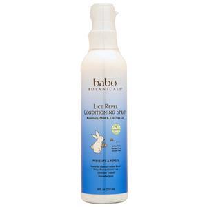 Babo Botanicals Lice Repel Conditioning Spray Rosemary, Mint & Tea Tree Oil 8 fl.oz