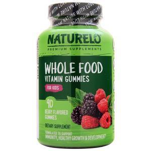 Naturelo Whole Food Vitamin Gummies For Kids Berry 90 gummy