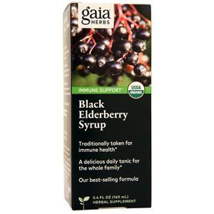 Gaia Herbs Rapid Relief - Black Elderberry Syrup  5.4 fl.oz