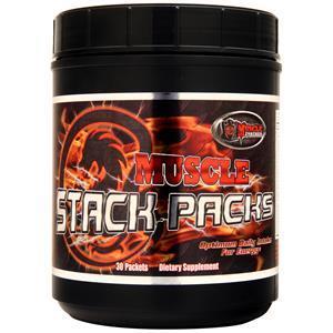 Muscle Fortress Muscle Stack Packs  30 pckts