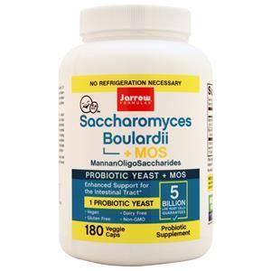 Jarrow Saccharomyces Boulardii plus MOS  180 vcaps