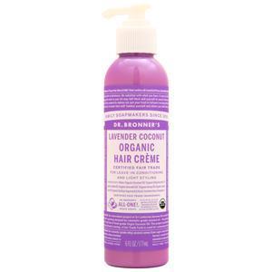 Dr. Bronner's Organic Hair Creme Lavender Coconut 6 fl.oz