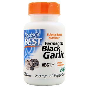 Doctor's Best Fermented Black Garlic  60 vcaps